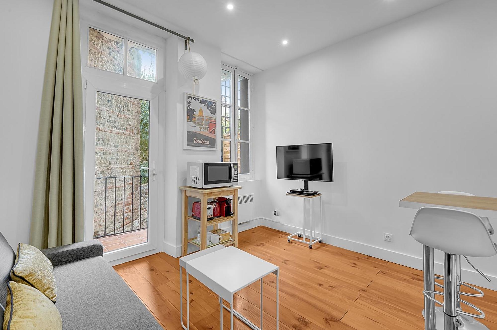 Apartamento Le Cosy - T2 Hypercentre Au Calme Avec Parking Toulouse Exterior foto